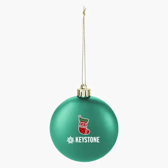 Round Disk Ornament, 3 Inch Shatter-Resistant Polypropylene — view 14