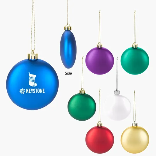 Round Disk Ornament, 3 Inch Shatter-Resistant Polypropylene — view 6