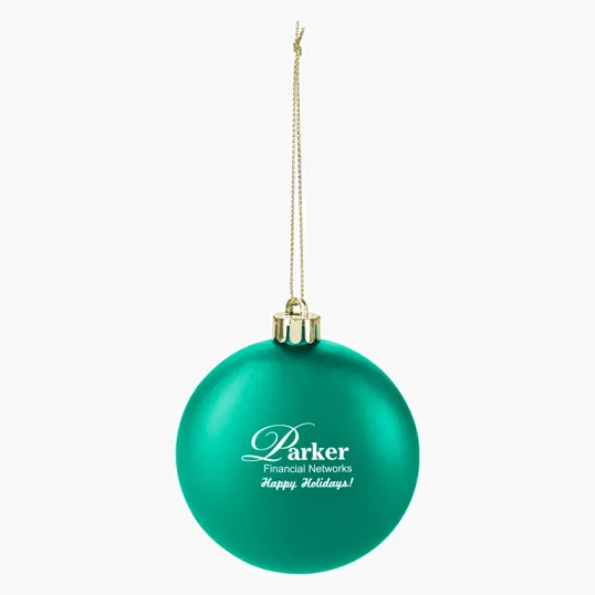 Round Disk Ornament, 3 Inch Shatter-Resistant Polypropylene — view 8