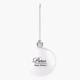 Round Disk Ornament, 3 Inch Shatter-Resistant Polypropylene — view 5