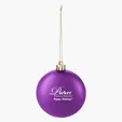 Round Disk Ornament, 3 Inch Shatter-Resistant Polypropylene — view 7