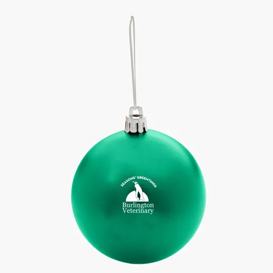 Round Polypropylene Ornament with Hanging String — view 8