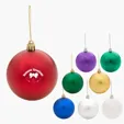 Round Polypropylene Ornament with Hanging String — view 7