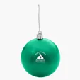 Round Polypropylene Ornament with Hanging String — view 8
