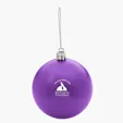 Round Polypropylene Ornament with Hanging String — view 9