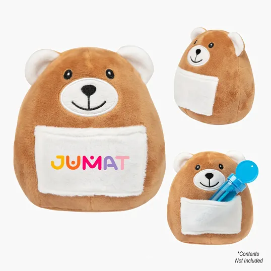 6" Pouch Pet Bear Plush
