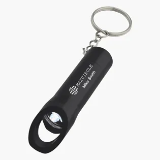 Picture For Aluminum LED Flashlight With Bottle Opener
