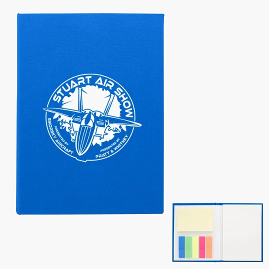 Jotter With Sticky Notes And Flags — view 2