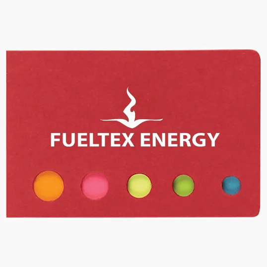 Sticky Flags in Pocket Case, 5 Neon Colors — view 5