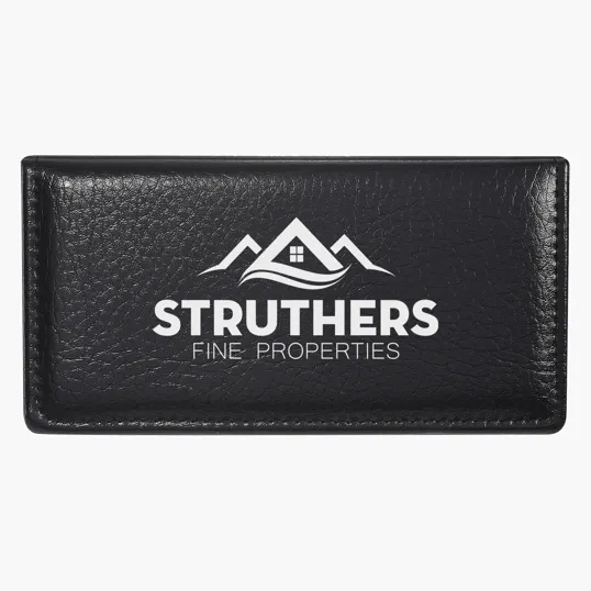 Leather Look Sticky Notes Case with Calendar — view 2