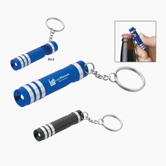Versa Aluminum LED Key Light With Bottle Opener — view 2