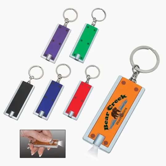 Rectangular LED Key Chain — view 7