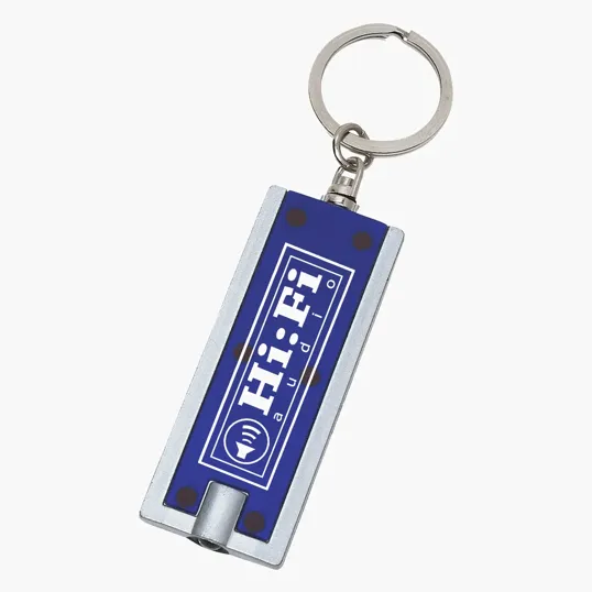 Rectangular LED Key Chain — view 2