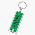 Rectangular LED Key Chain — view 3