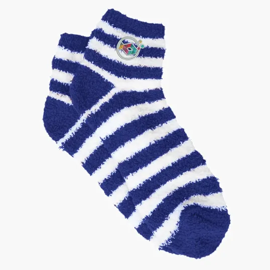 Fuzzy Stripe Socks — view 6