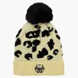 Leopard Print Pom Beanie — view 3