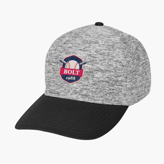 Hanson Heathered Stretch Fit Cap — view 2