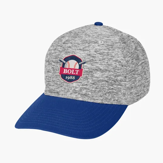 Hanson Heathered Stretch Fit Cap — view 3