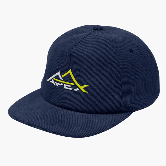 Corduroy Dad Cap, 5-Panel High Profile — view 4