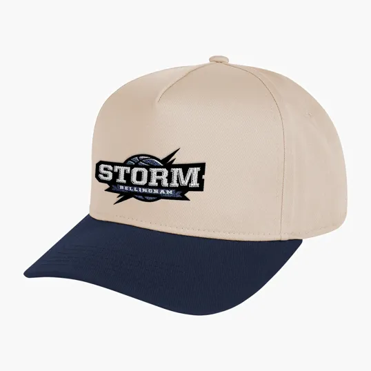 Two-Tone Strike Zone Cap, 5 Panel Mid Profile — view 10