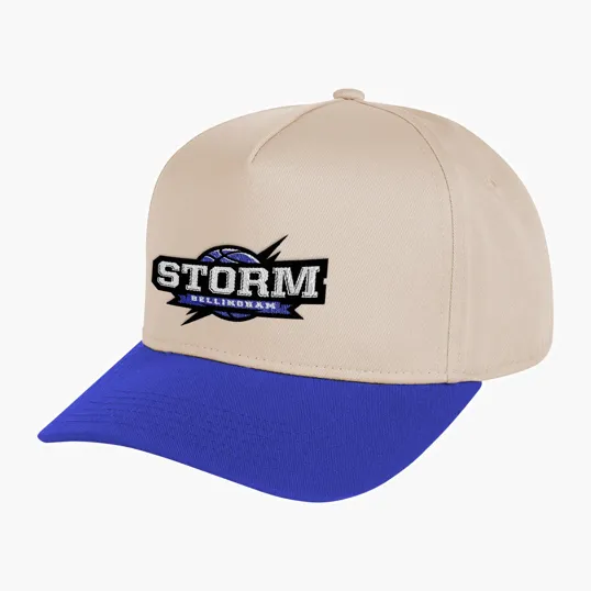 Two-Tone Strike Zone Cap, 5 Panel Mid Profile — view 12