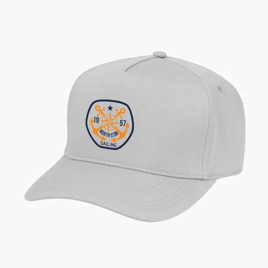 Two-Tone Strike Zone Cap, 5 Panel Mid Profile — view 2