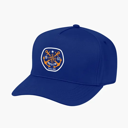 Two-Tone Strike Zone Cap, 5 Panel Mid Profile — view 7