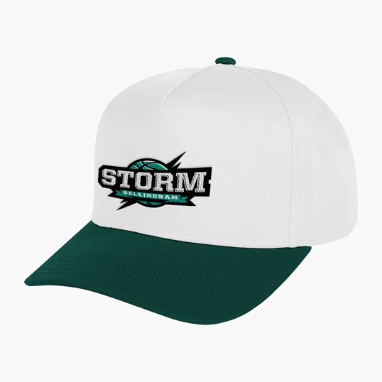 Two-Tone Strike Zone Cap, 5 Panel Mid Profile — view 20