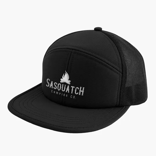 7-Panel Performance Trucker Cap — view 2