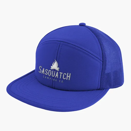 7-Panel Performance Trucker Cap — view 3