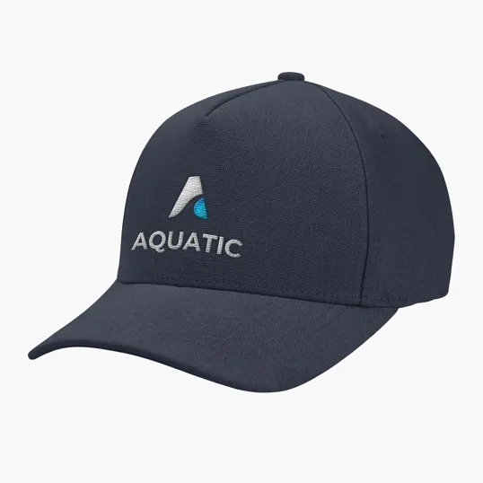 AWARE™ Recycled Cotton Cap with Leatherette Backstrap — view 3