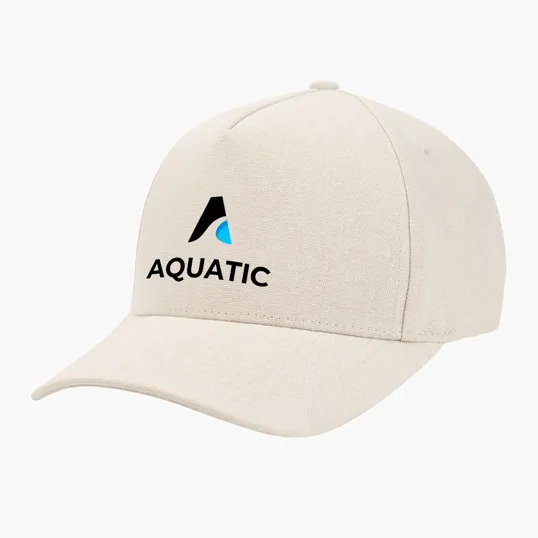 AWARE™ Recycled Cotton Cap with Leatherette Backstrap — view 9