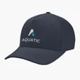 AWARE™ Recycled Cotton Cap with Leatherette Backstrap — view 3