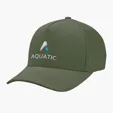 AWARE™ Recycled Cotton Cap with Leatherette Backstrap — view 4