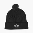 Courtney Cable Knit rPET Pom Beanie — view 2