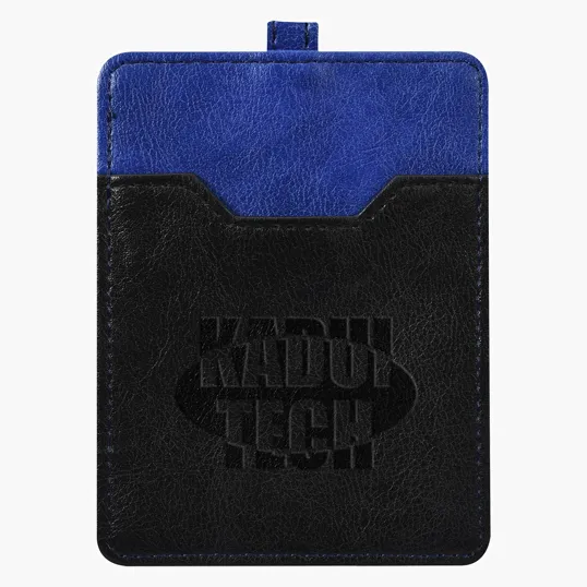 Leatherette Card Wallet with 4 Pockets