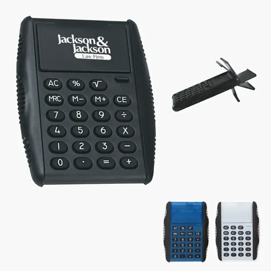 Flip Calculator with 8-Digit Display