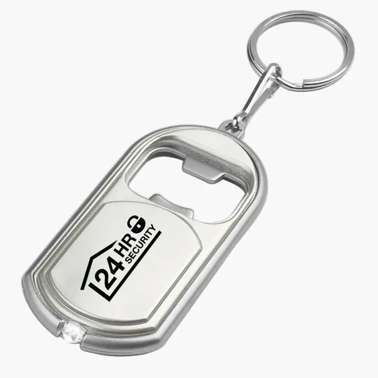 Bottle Opener Key Chain With LED Light — view 2