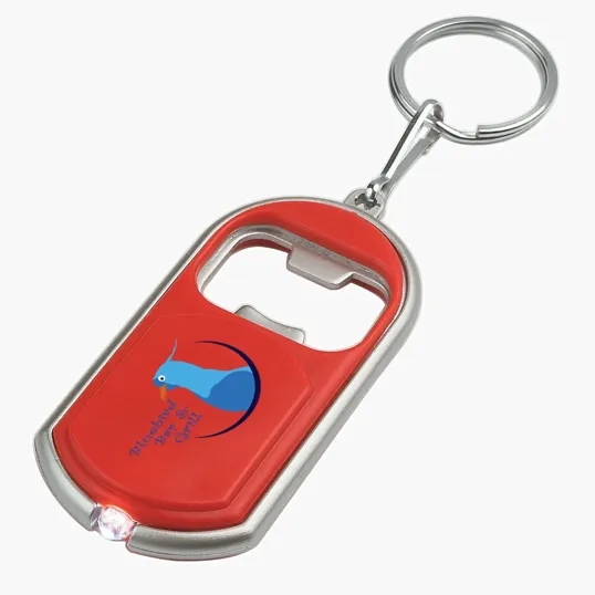 Bottle Opener Key Chain With LED Light — view 8
