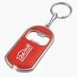 Bottle Opener Key Chain With LED Light — view 3