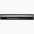 Plastic 12" Ruler with Magnifying Glass — view 2