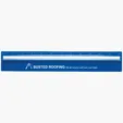 Plastic 12" Ruler with Magnifying Glass — view 3
