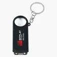 Magnifier and LED Light Key Chain