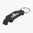 Slim Bottle Opener with Split Ring