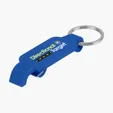 Slim Bottle Opener with Split Ring — view 6