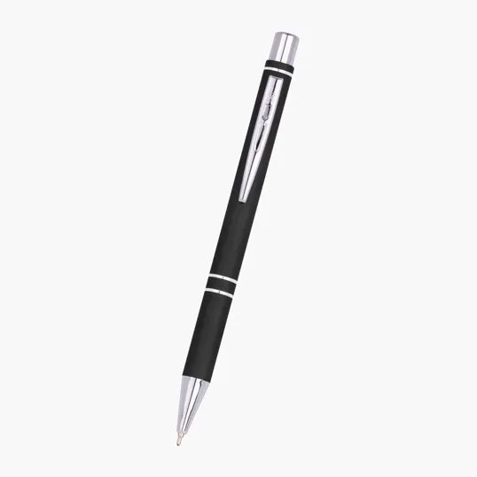 Pro-Writer Aluminum Plunger Action Pen — view 4