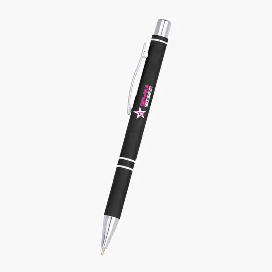 Pro-Writer Aluminum Plunger Action Pen