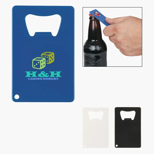 Credit Card Shaped Bottle Opener — view 7