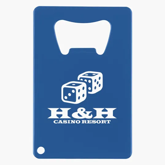 Credit Card Shaped Bottle Opener — view 3