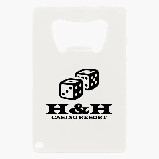 Credit Card Shaped Bottle Opener — view 5